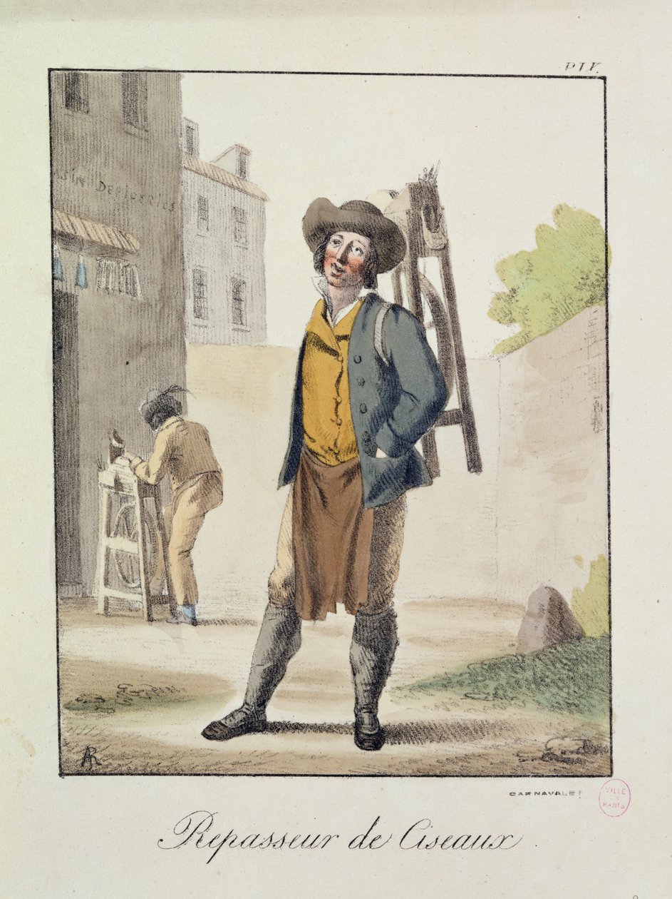 Le Rémouleur - French School