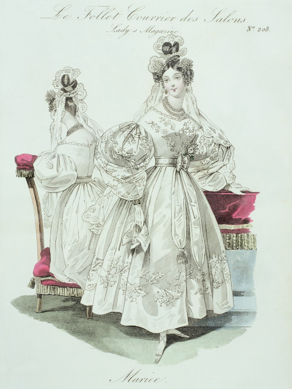 Robe de mariée, de 