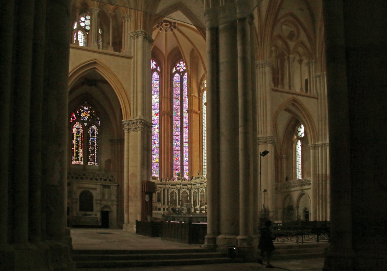 Vue du transept et de l