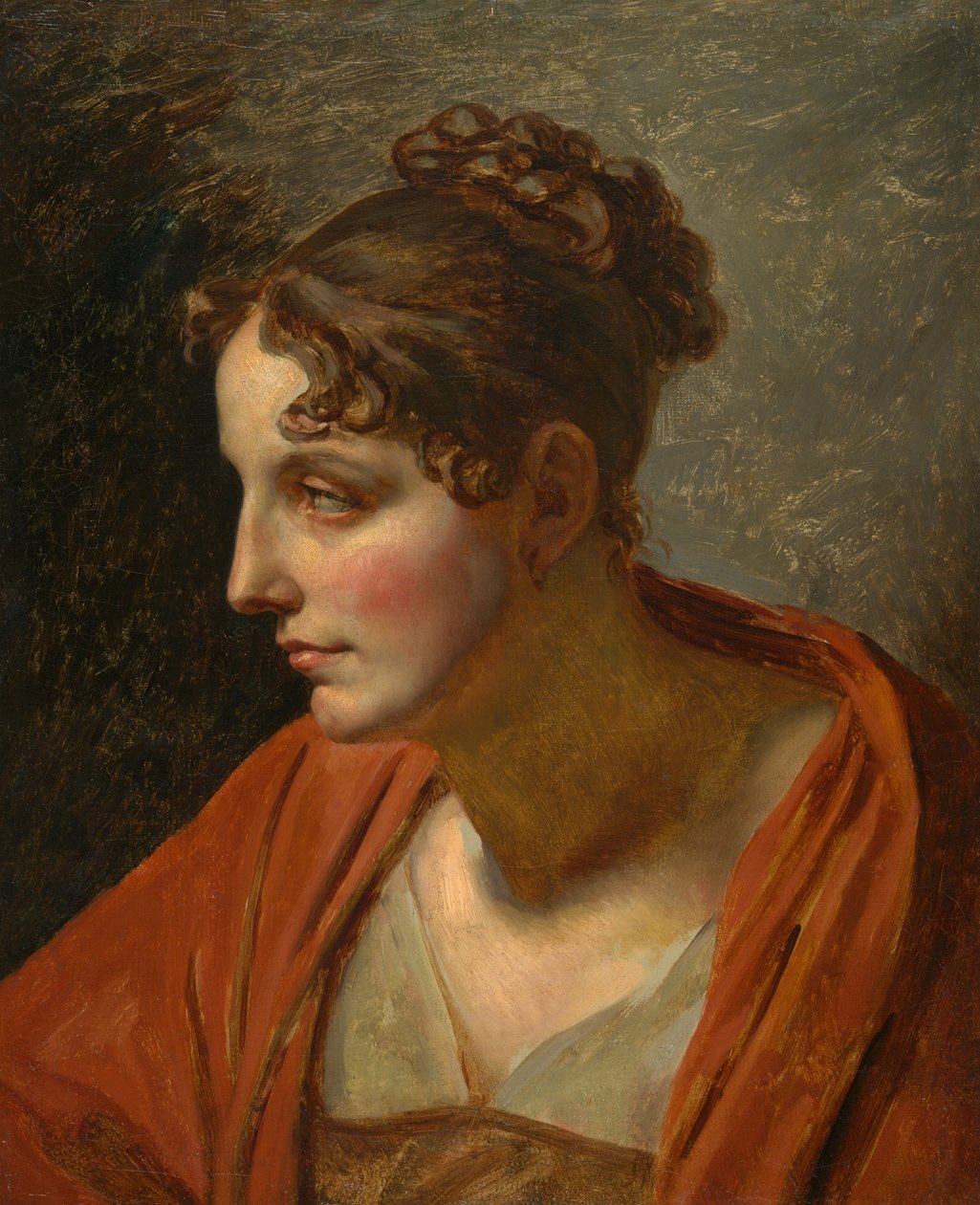 Tête de femme - French