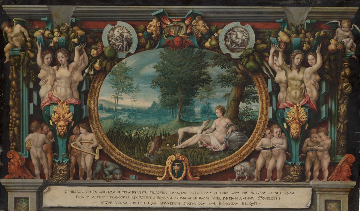 La nymphe de Fontainebleau - French