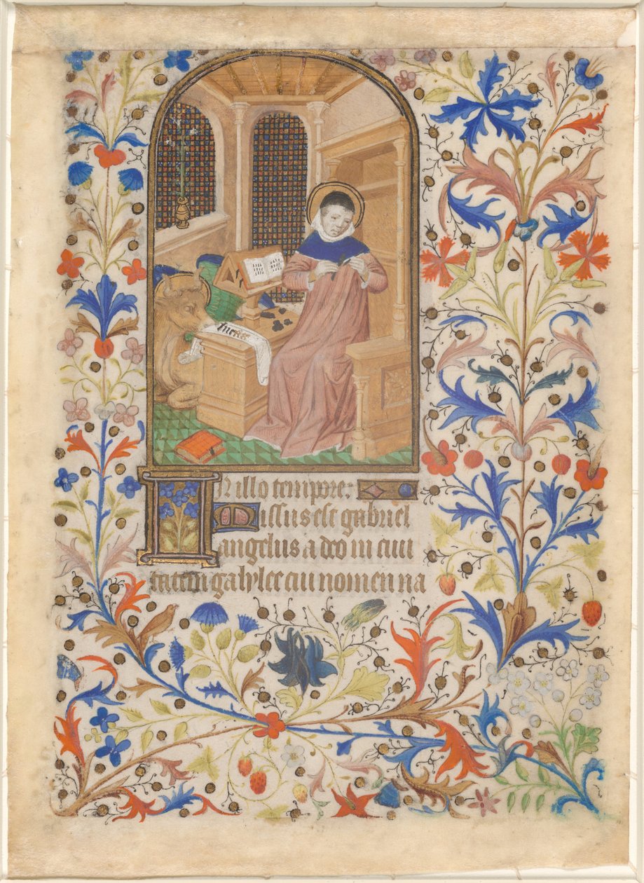 Saint Luc - French 15th Century