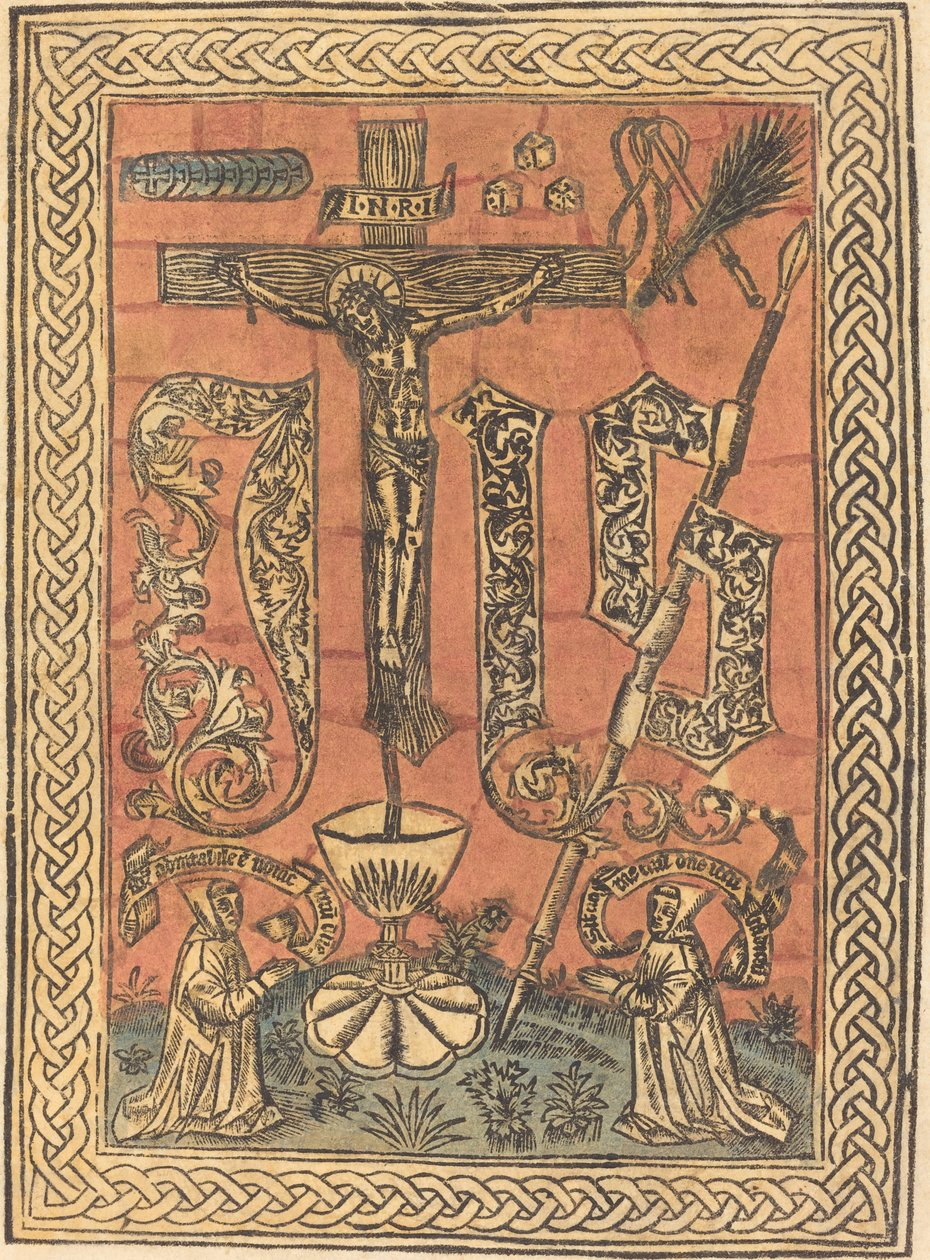 Le Monogramme Sacré - French 15th Century