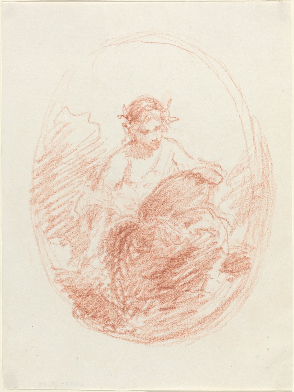 Figure allégorique - French 19th Century