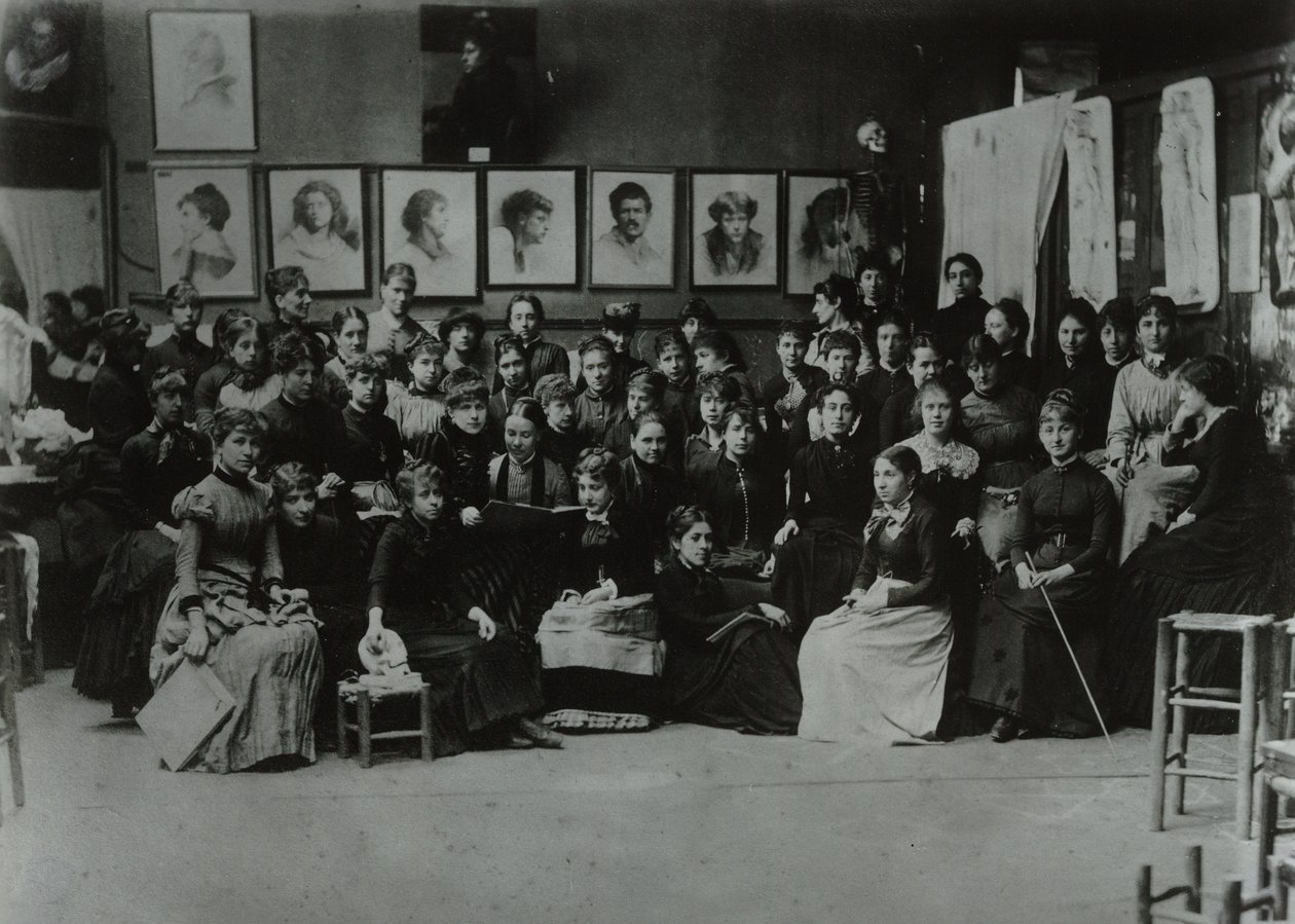 Académie Julian, Paris, groupe d