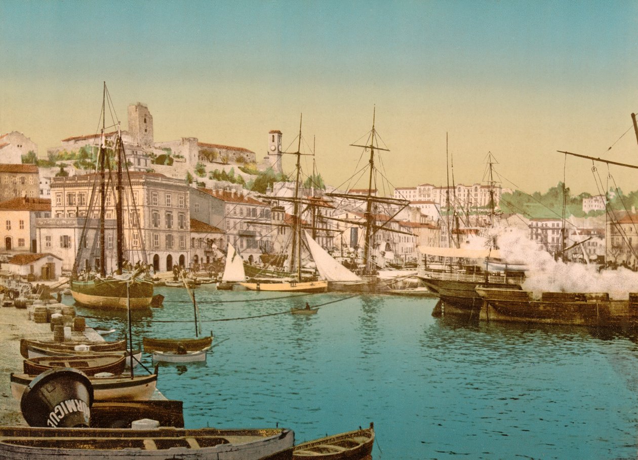 Vue générale du port de Cannes - French Photographer