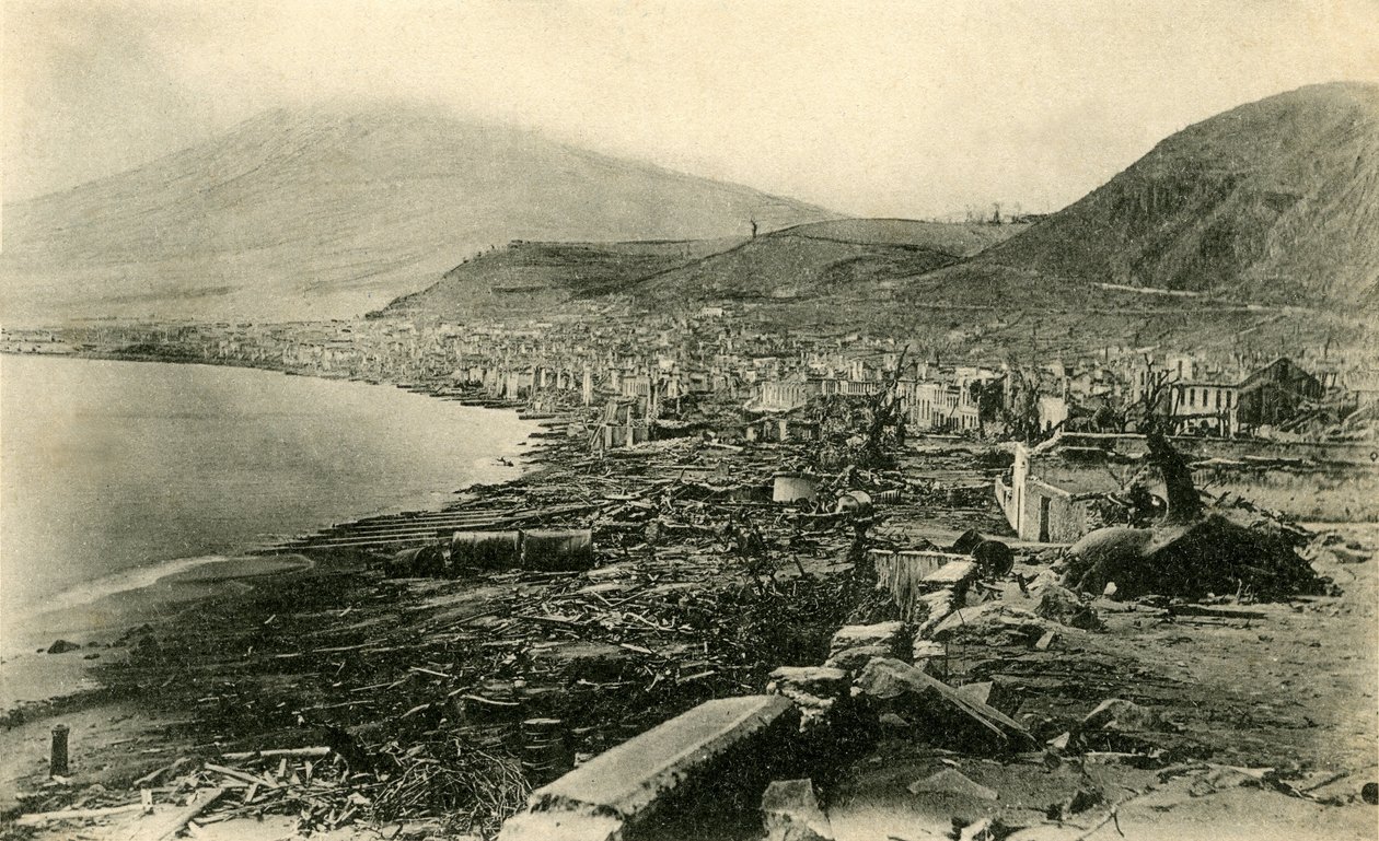 Vue générale de Saint Pierre - French Photographer