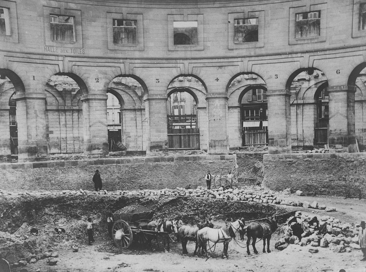 Reconstruction de la Halle au Blé, Paris - French Photographer