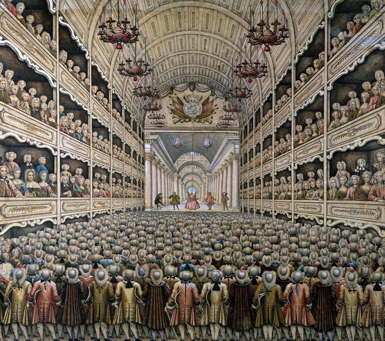 Un théâtre français - French School