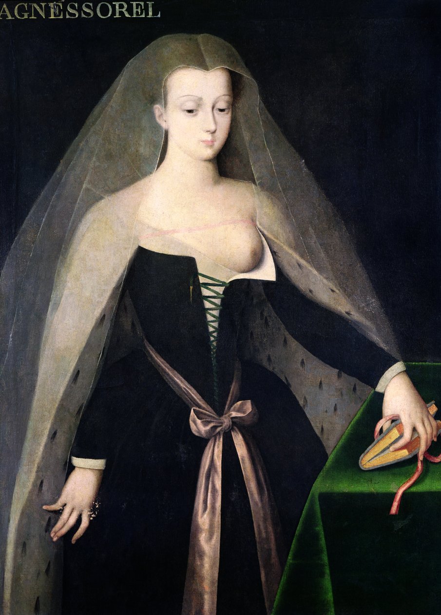 Agnès Sorel (c.1422-50) - French School