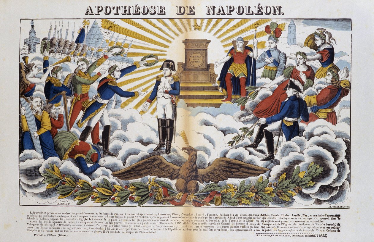 Apothéose de Napoléon-le-Grand Bonaparte (1769-1821) - French School