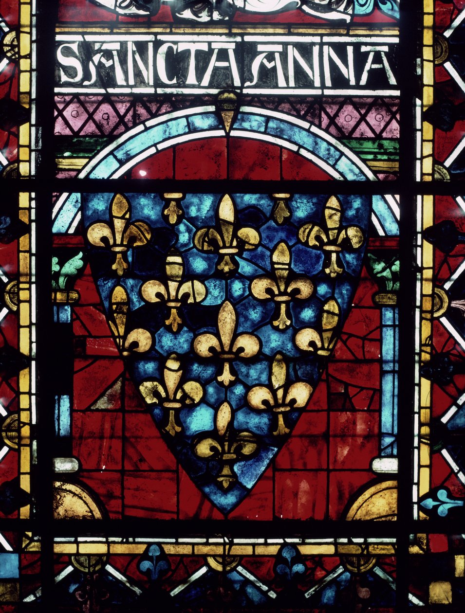 Armoiries de la France, XIIIe siècle - French School