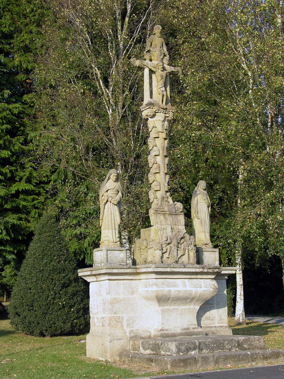 Calvaire, sculpté par les frères Cabedoche, 1827 - French School