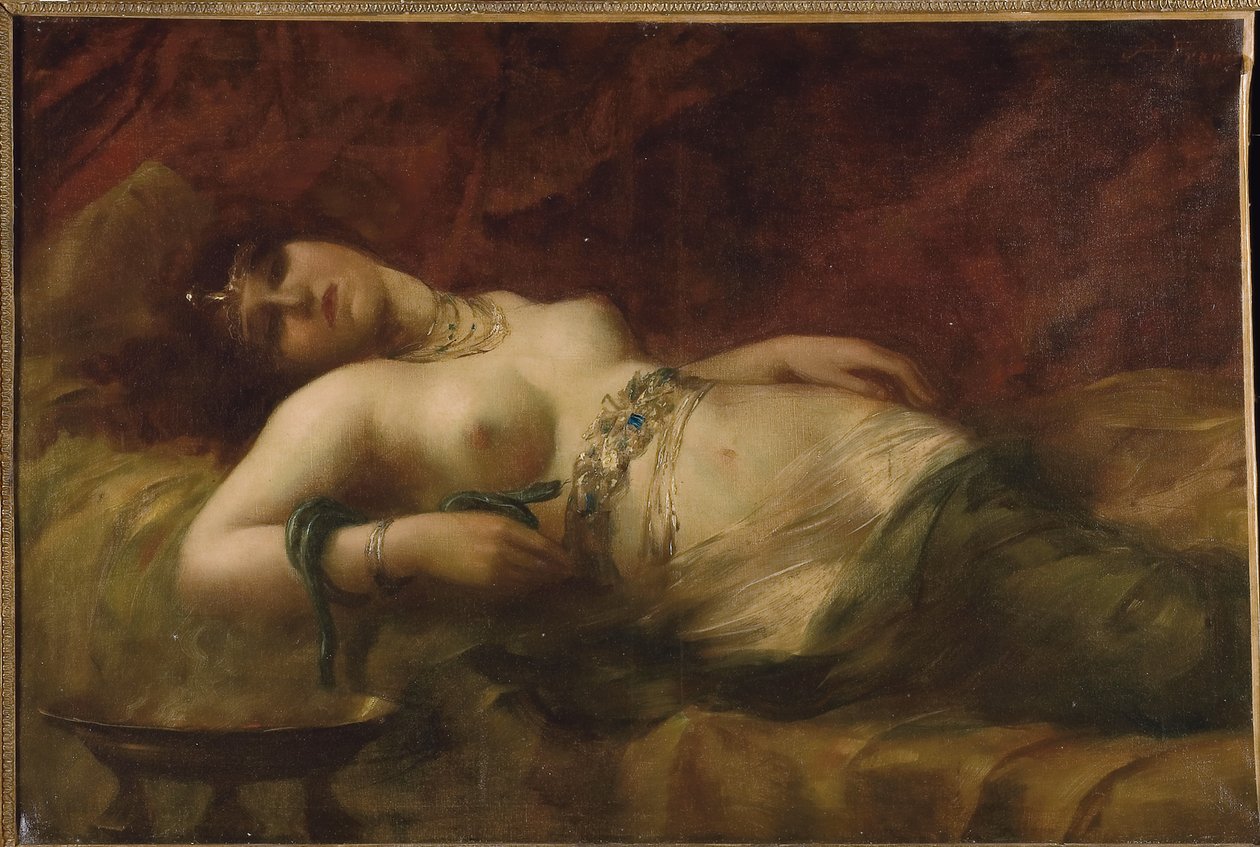 Cléopâtre, fin du 19ème siècle - French School