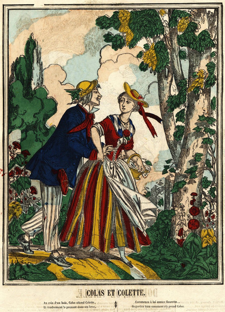 Colas et Colette. Image d