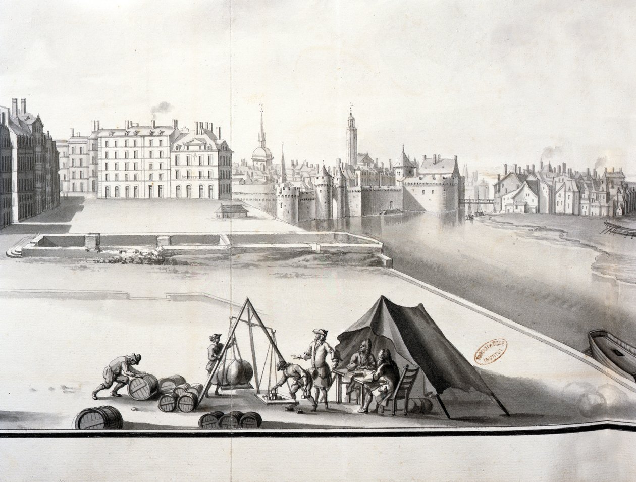 Collecte de la gabelle, Nantes - French School