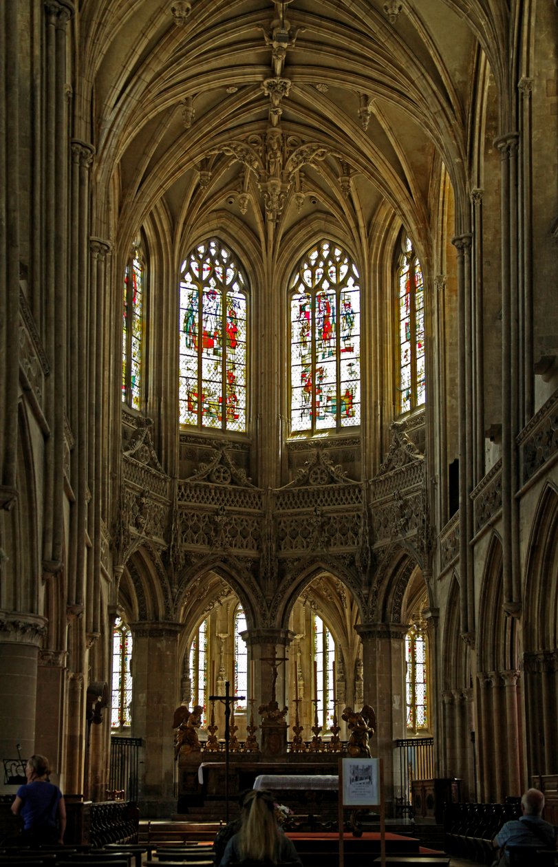 Vue intérieure vers l