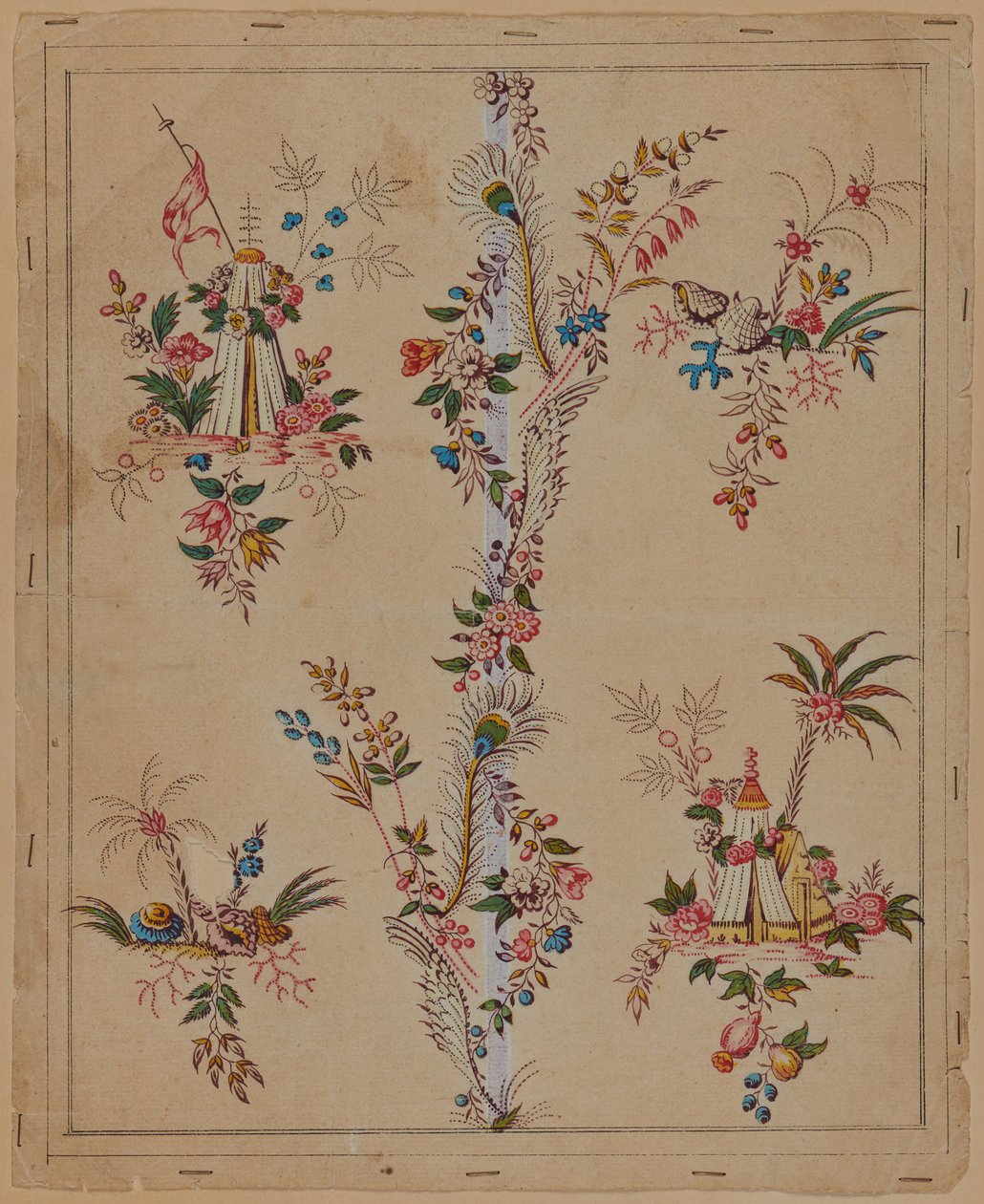 Dessin de conception, seconde moitié du 18ème siècle - French School
