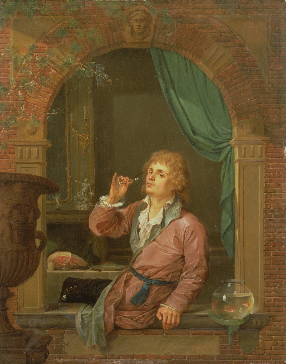 Boire du Vin - French School