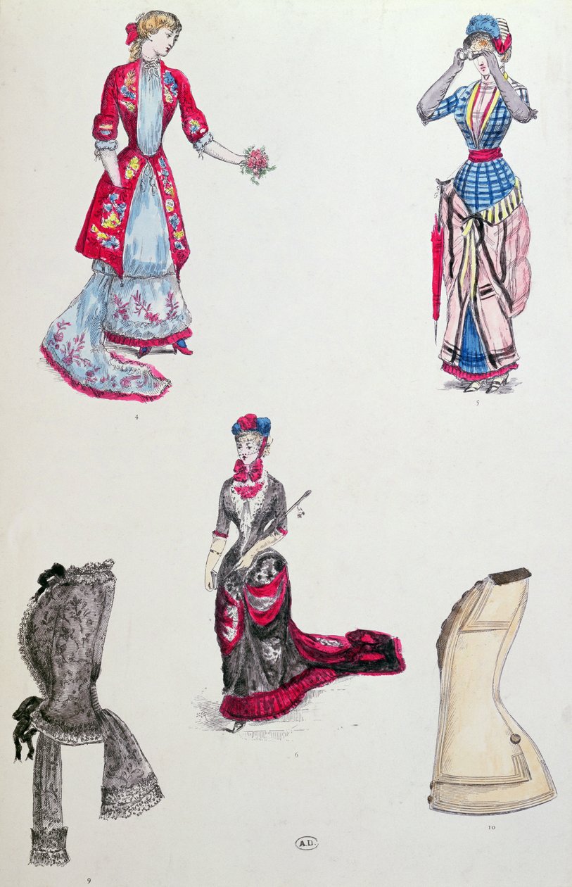 Mode en 1880 - French School