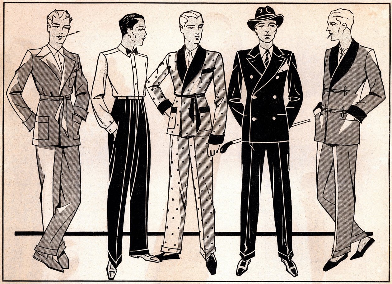 Mode masculine française - French School