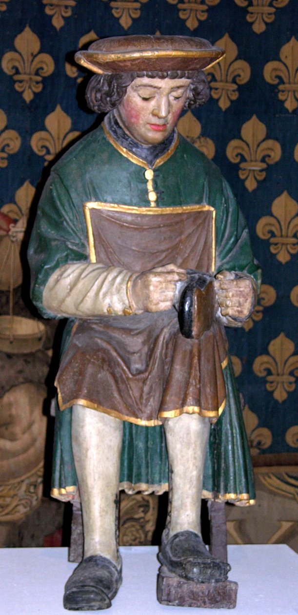 Figure de Saint Crépin - French School