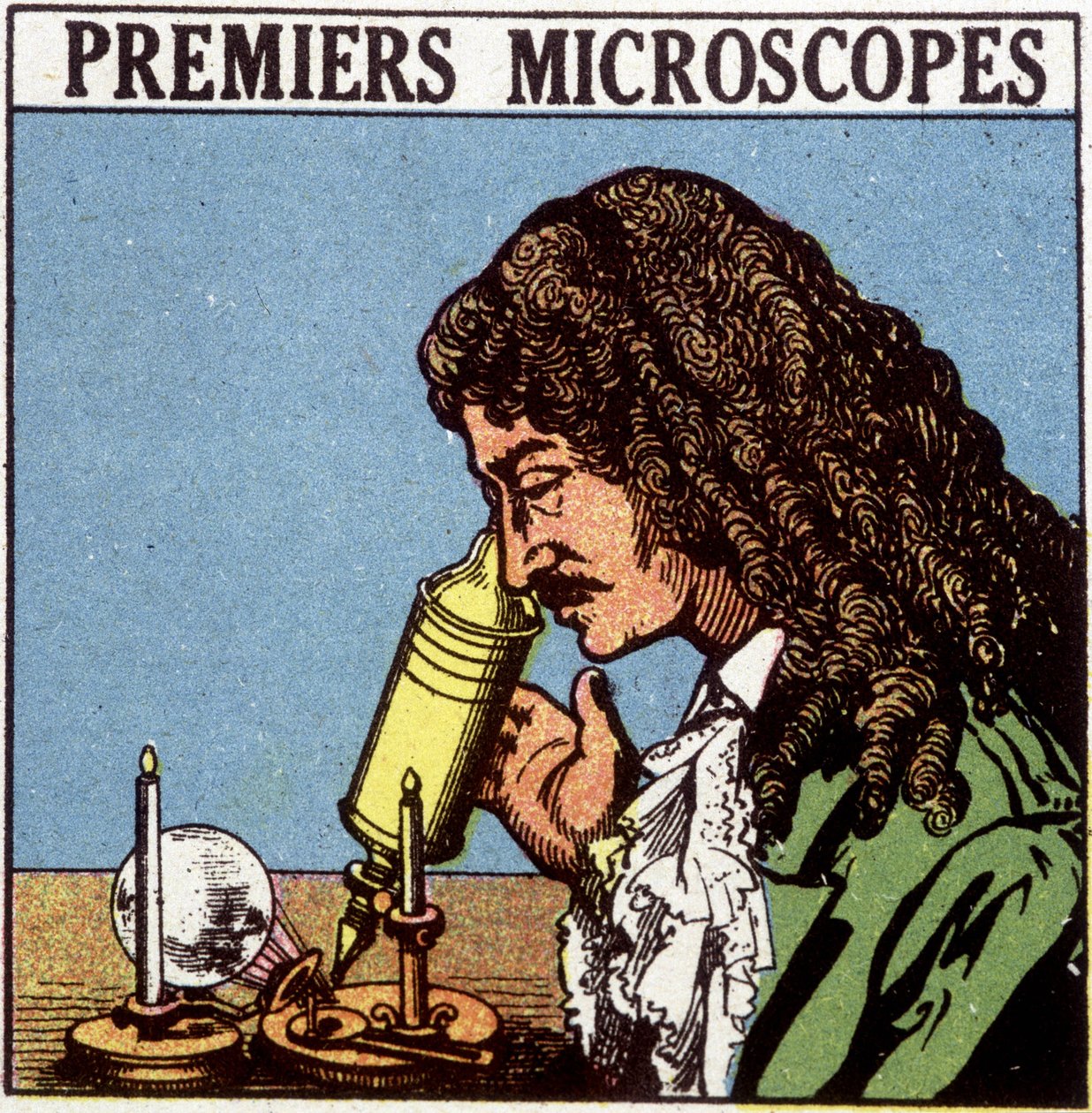 Premiers microscopes : Huygens - French School