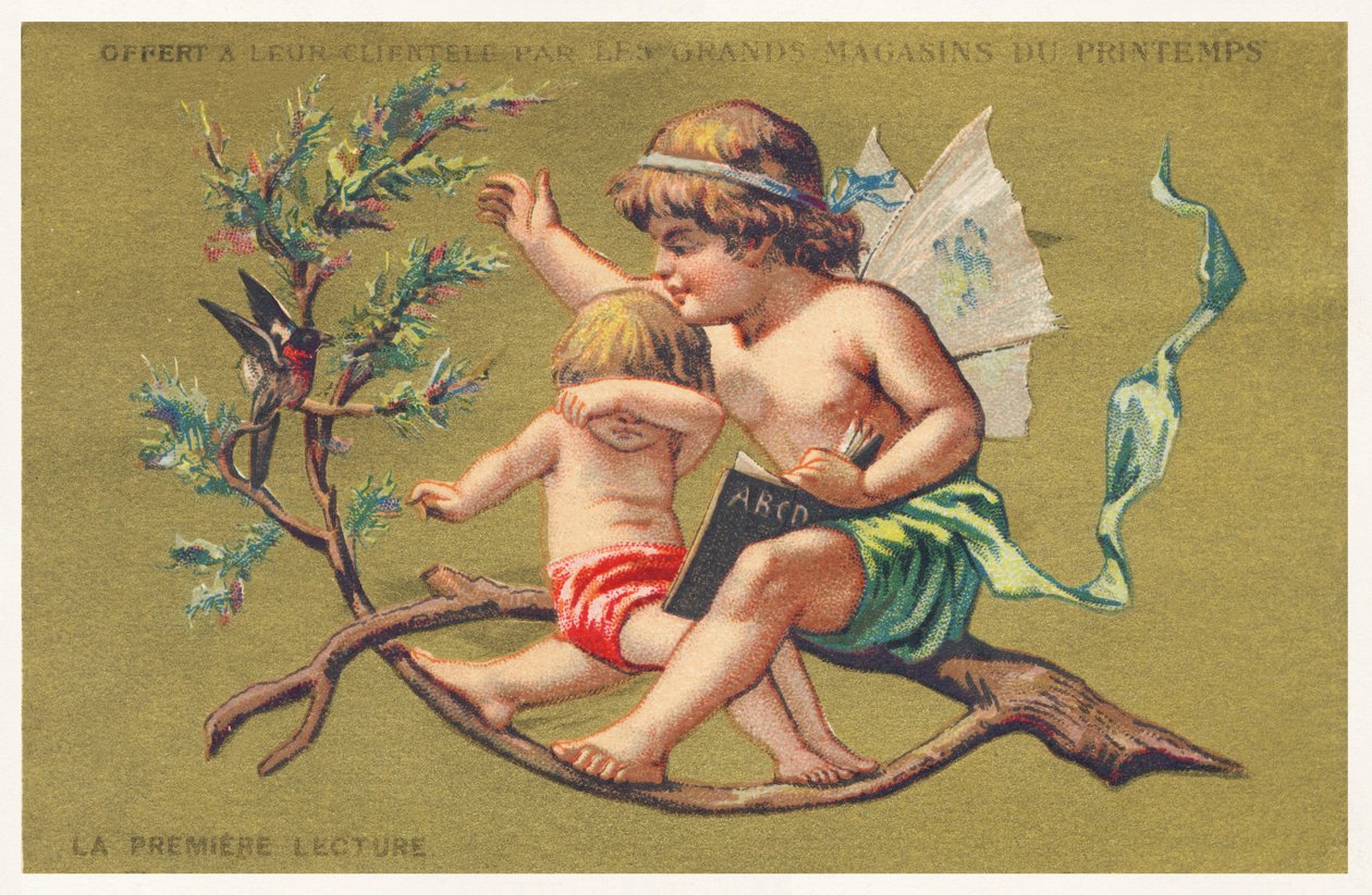 Première lecture, fin du 19e siècle - French School