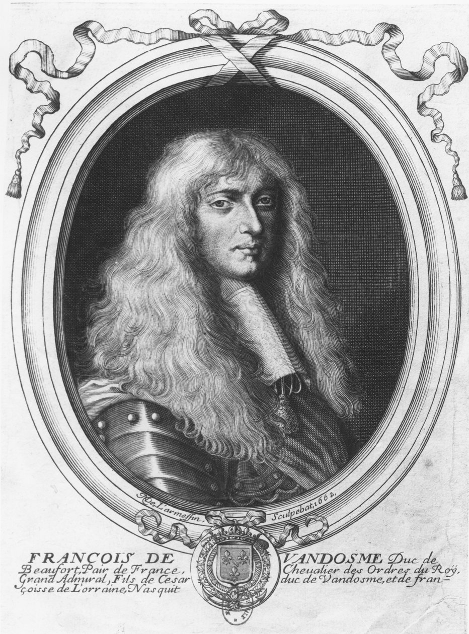 François de Vendôme (gravure) - French School