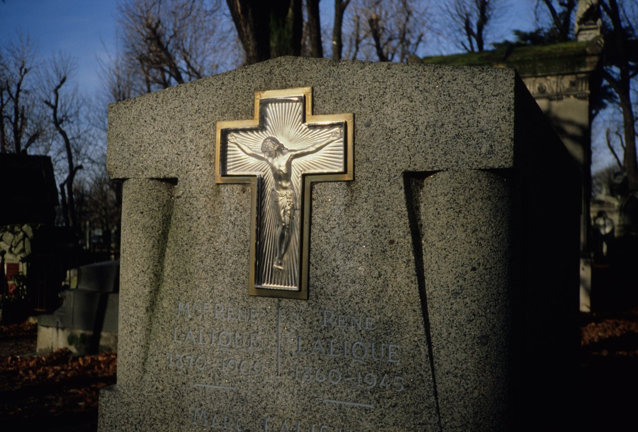 Tombe de René Lalique - French School