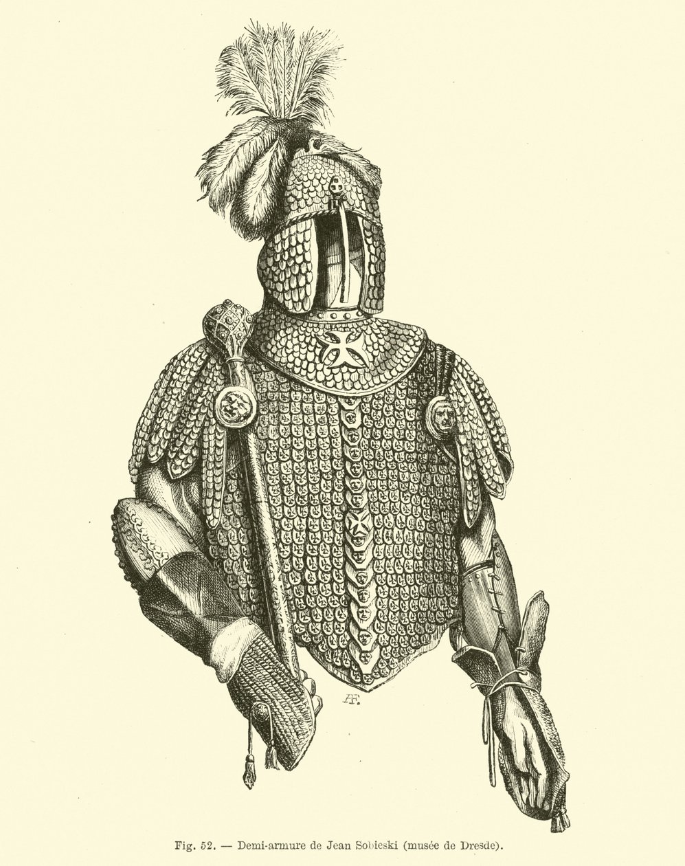 Demi-armure de Jean III Sobieski - French School