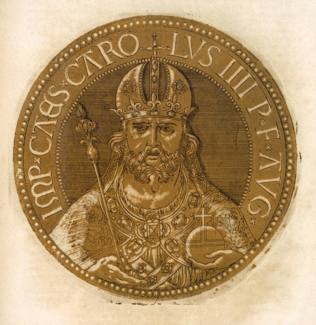 Saint Empereur romain Charles IV - French School