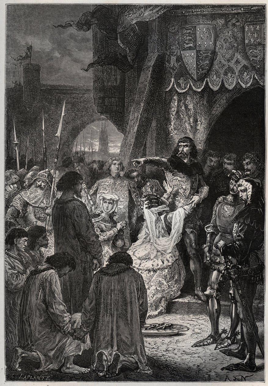 Guerre de Cent Ans : La reddition de Calais - French School