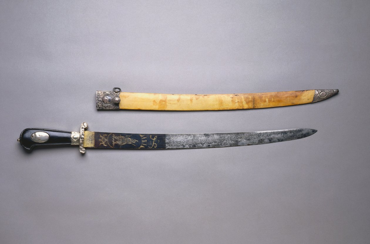 Épée de chasse, c.1780 - French School