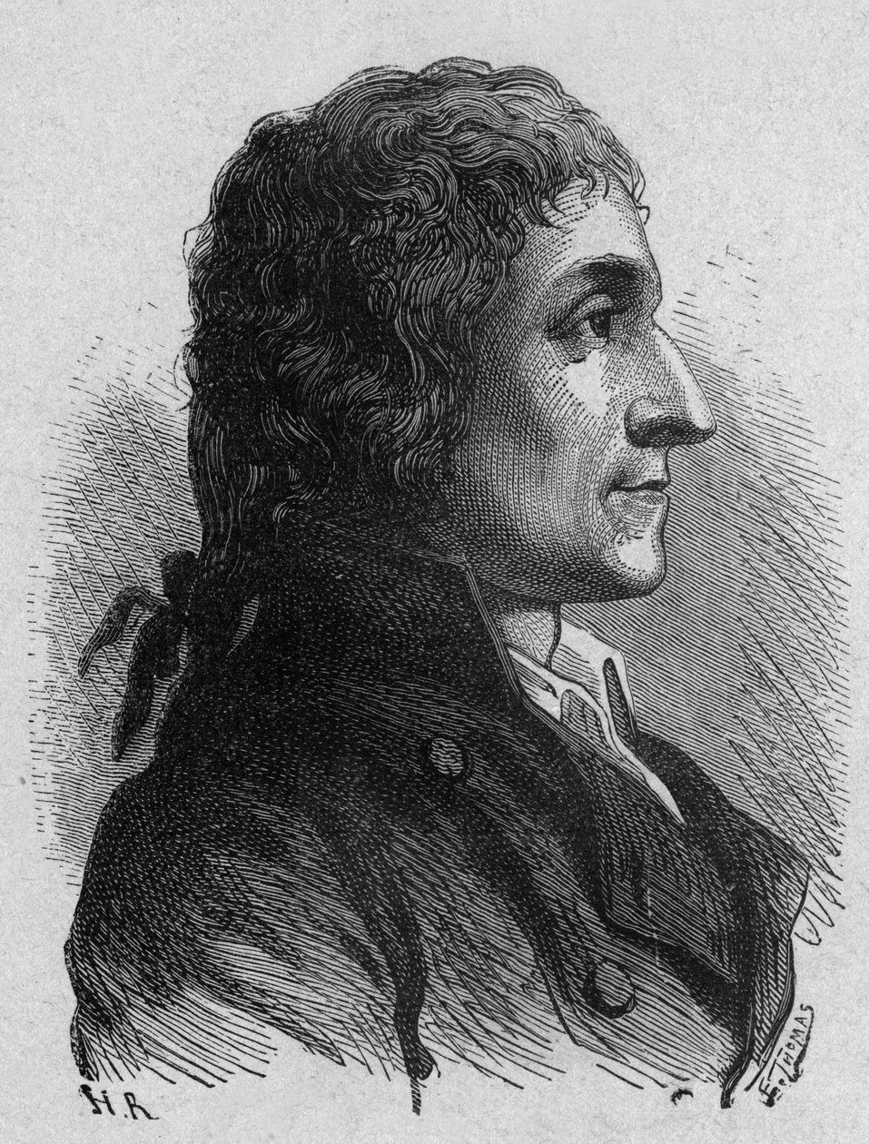 Joseph Louis Proust (1754-1826) chimiste français, gravure - French School