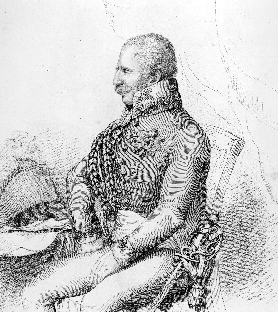 Maréchal von Blücher - French School