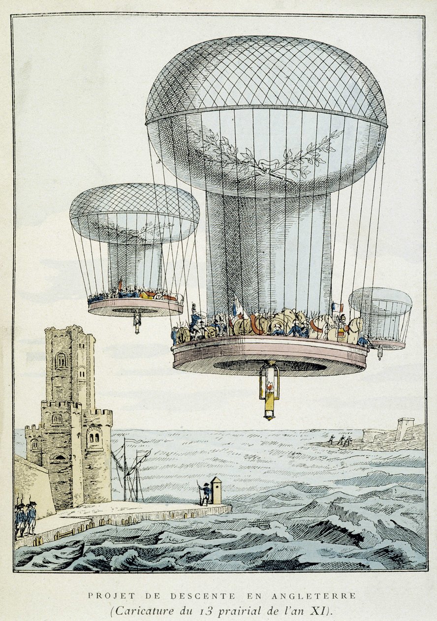 Projet de descente en ballon militaire en Angleterre - French School
