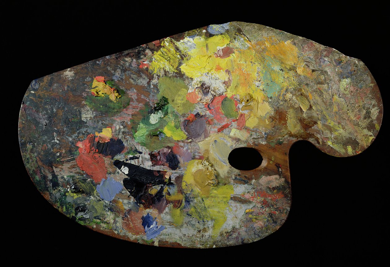 Palette de Monet - French School