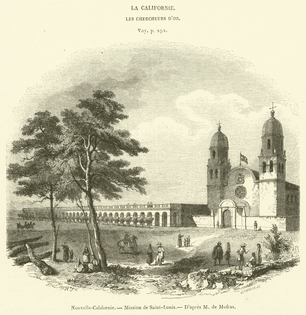 Nouvelle-Californie, Mission de Saint-Louis - French School