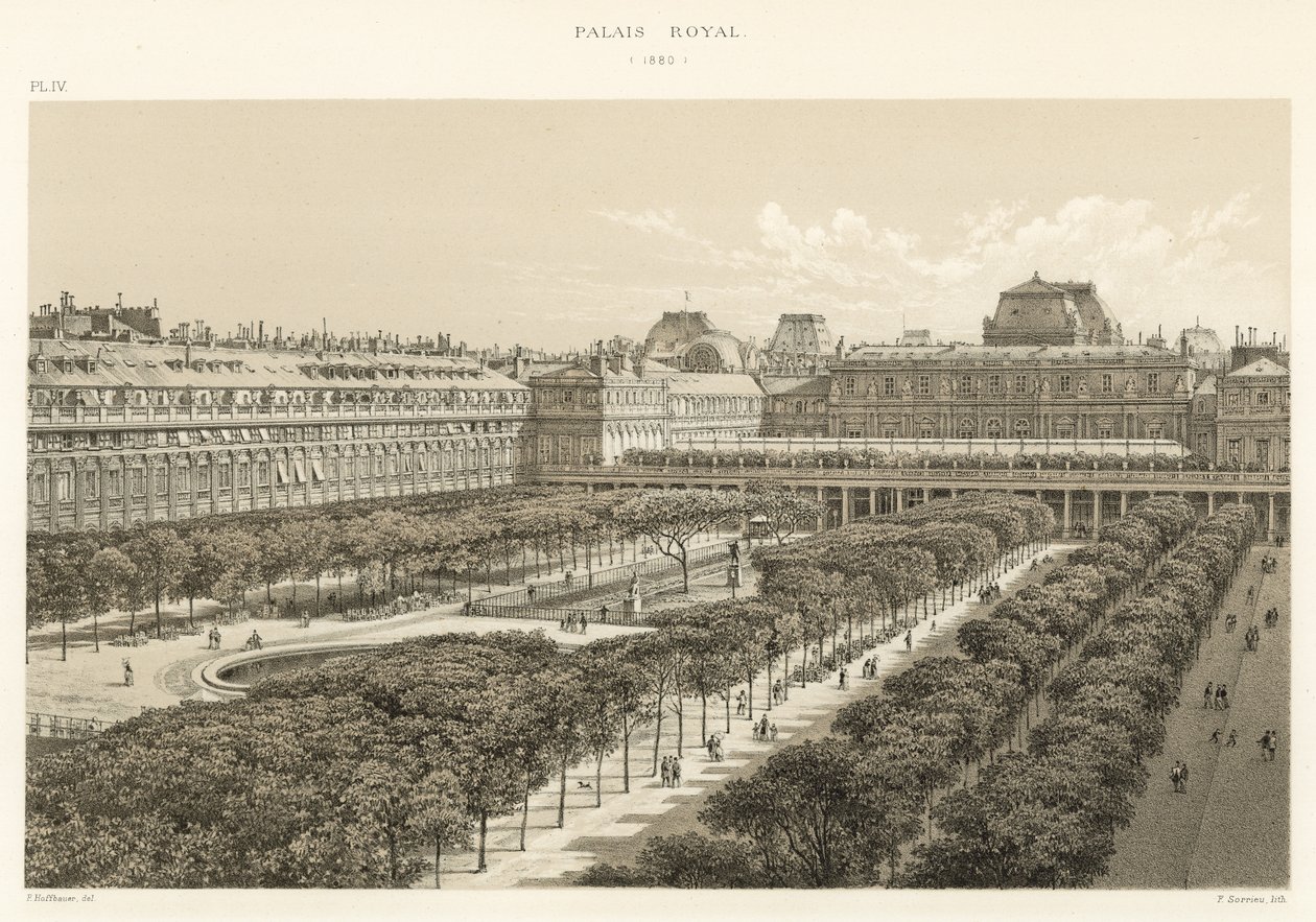 Palais Royal, 1880 - French School