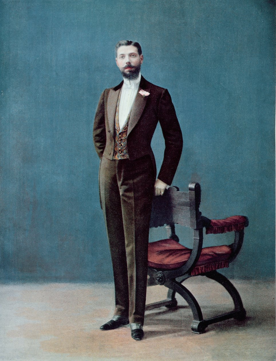 Robe de soirée parisienne, 1905 - French School