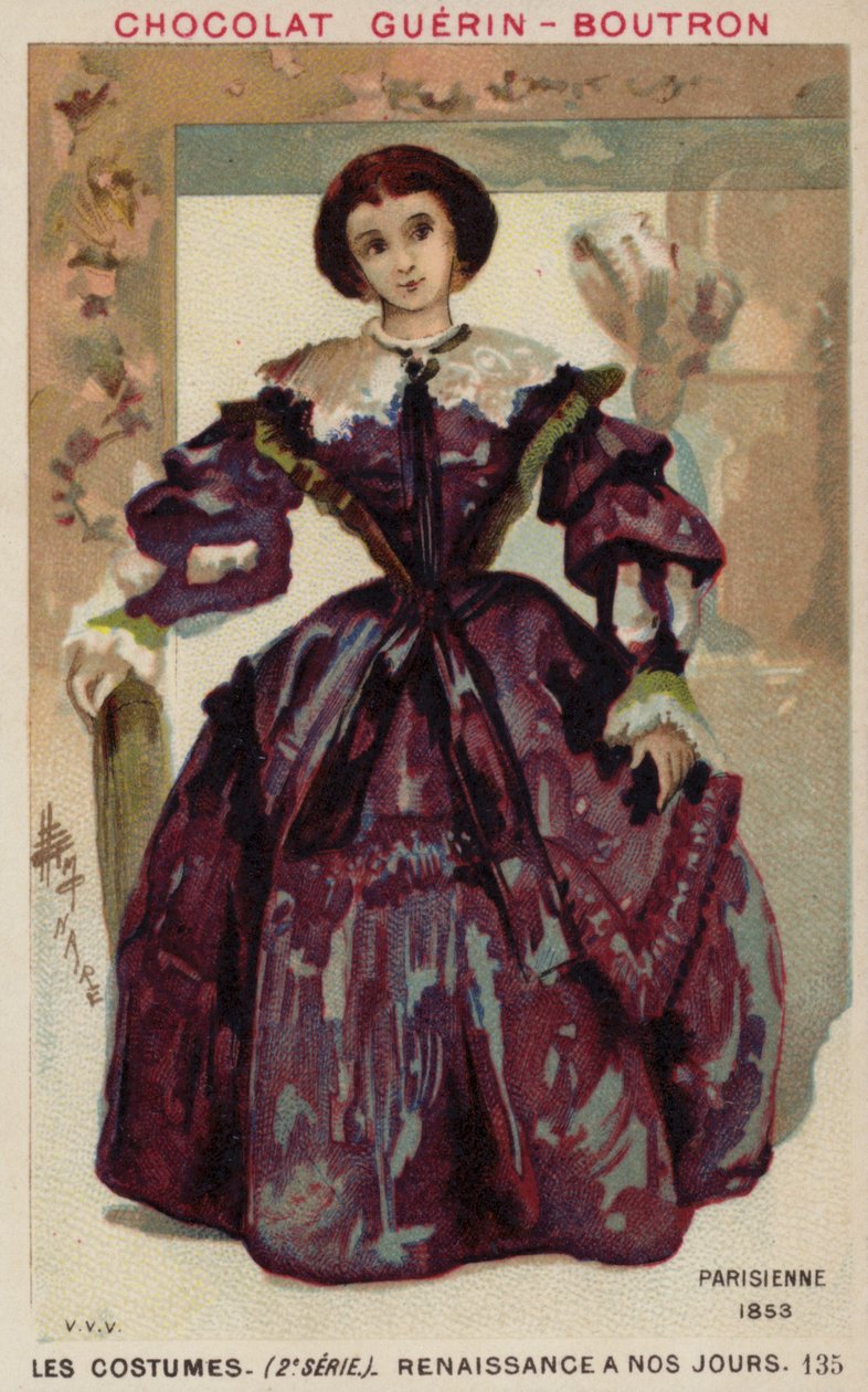 Mode parisienne, 1853 - French School