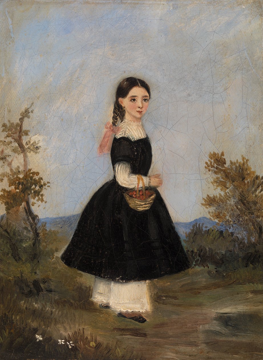 Paysanne, 1840 - French School
