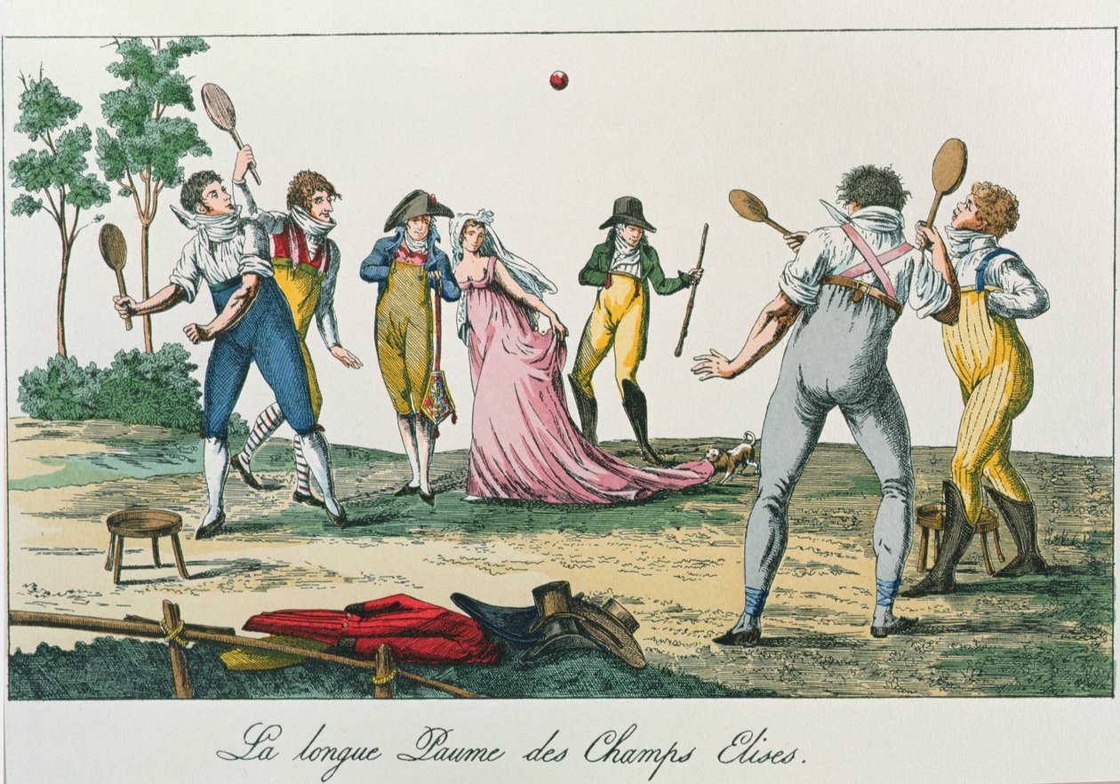 Jouer au tennis - French School
