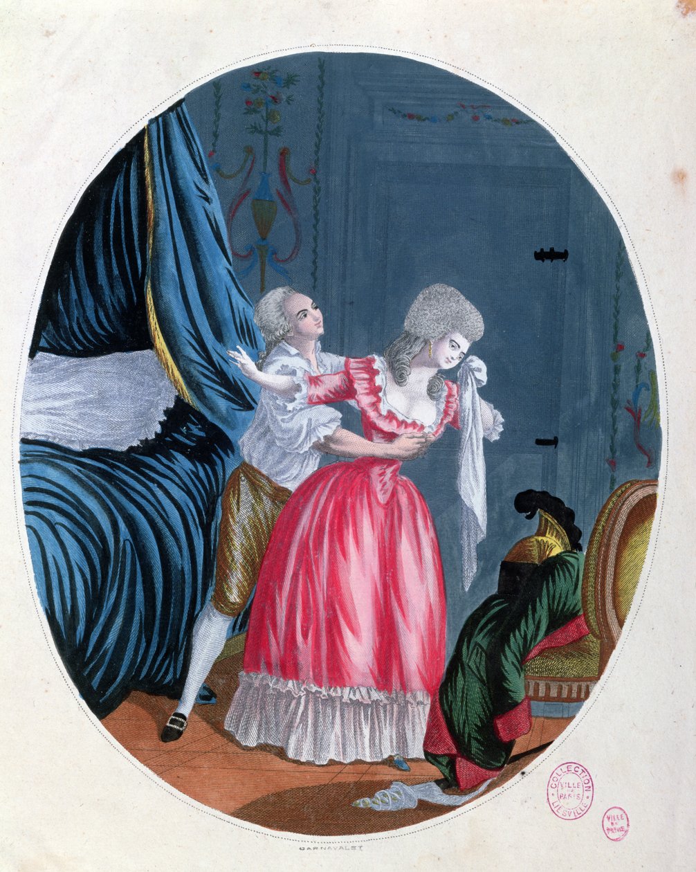 Regrets inutiles, fin du 18e siècle - French School