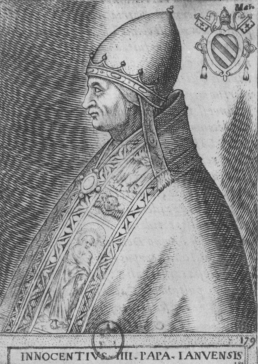 Pape Innocent III - French School
