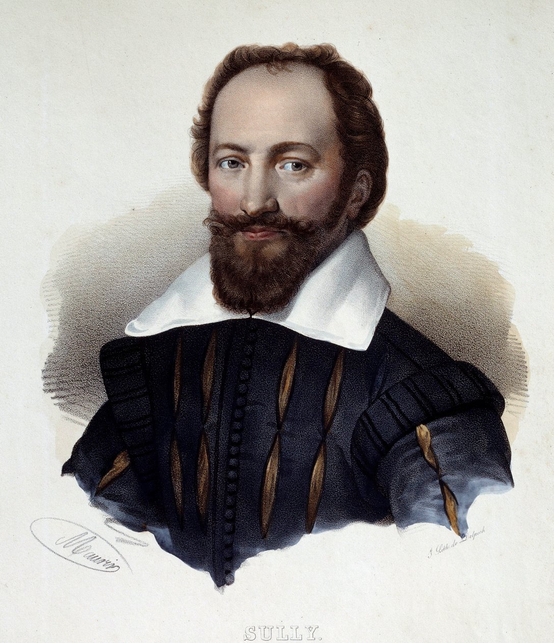 Portrait de Maximilien de Béthune - French School