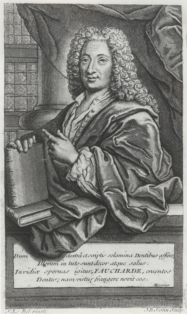 Portrait de Pierre Fauchard (1678-1763) - French School