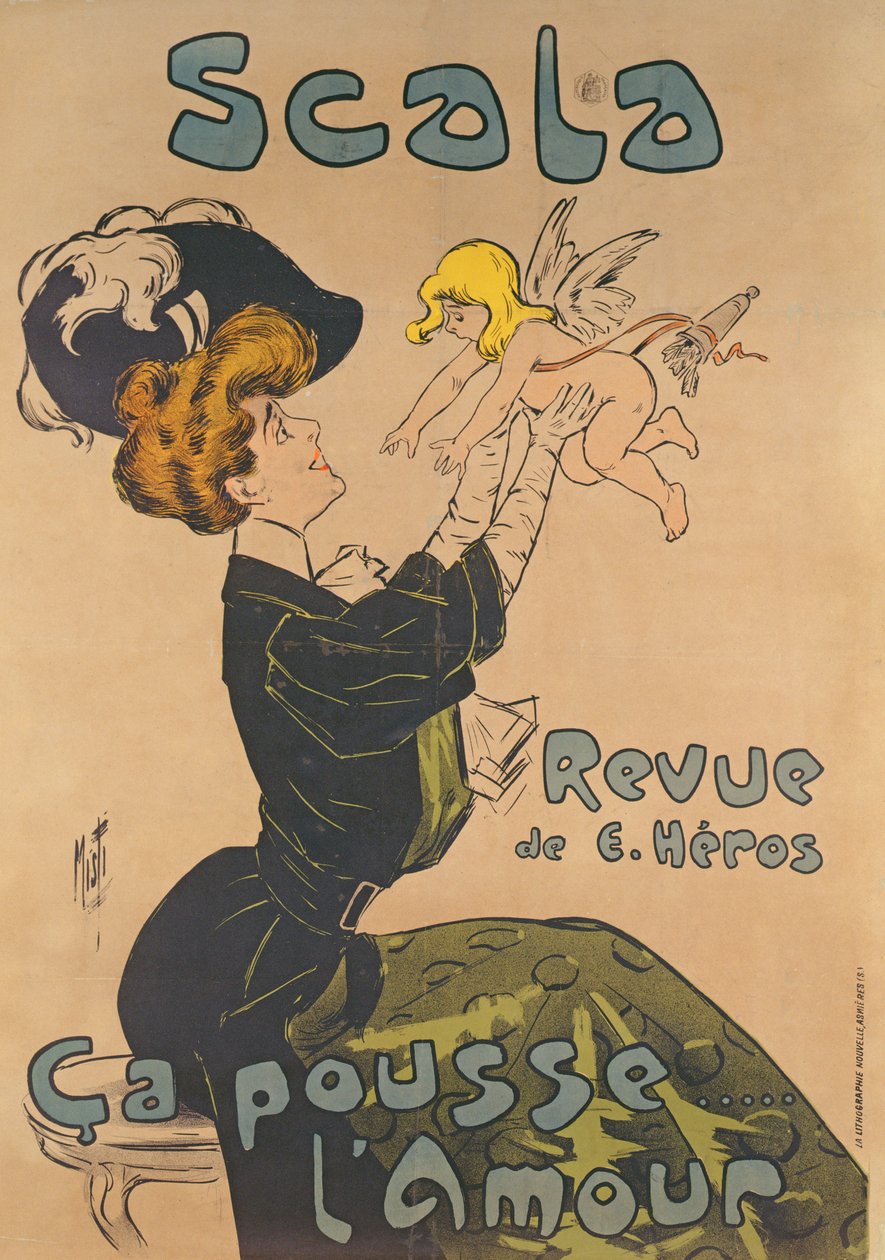 Affiche de la Revue de la Scala - French School