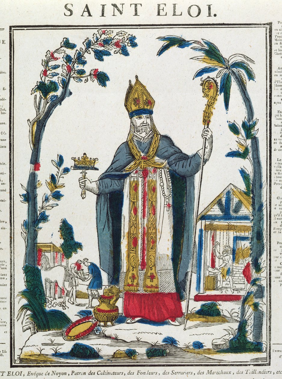 Saint Éloi (c.588-660) - French School